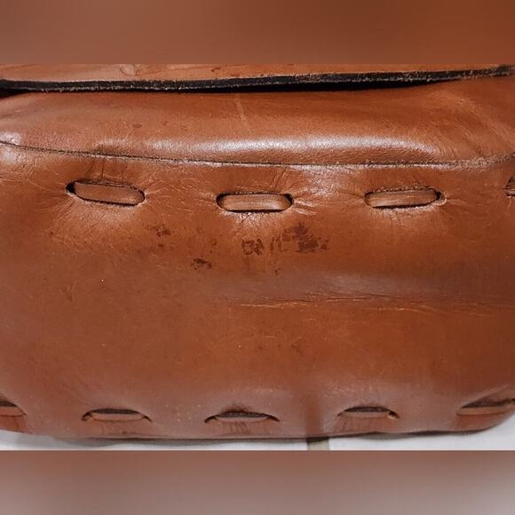 Patricia Nash‎ Brown Tooled Leather Saddle Bag crossbody purse - Picture 16 of 16